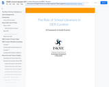 The Role of School Librarians in OER Curation: A Framework to Guide Practice