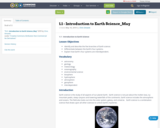 1.1 - Introduction to Earth Science_May