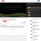 Business Ethics in China and the U.S.