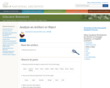 Artifact Analysis Worksheet - Novice