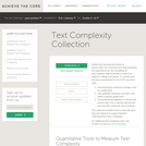 Measuring Text Complexity