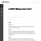 1.NBT Where Do I Go?