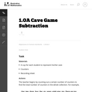 1.OA Cave Game Subtraction