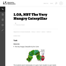 1.OA, NBT The Very Hungry Caterpillar