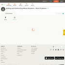 Add and Subtract Mixed Numbers Word Problems