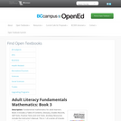 Adult Literacy Fundamentals Mathematics: Book 3