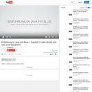 Einführung in Java mit BlueJ - Kapitel 2: Hello World und was sind Variablen? 