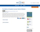 Foundations of Academic Success: Words of Wisdom | Open SUNY Textbooks