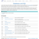 Databases and SQL