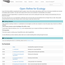 Data Cleaning with OpenRefine for Ecologists