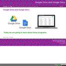 Google Drive and Google Docs