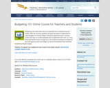 Budgeting 101 Online Course for Teachers and Students