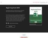 Beginning Excel 2019