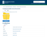 Creating Accessible Course Documents