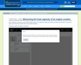 Measuring the heat capacity of an engine coolant.