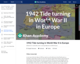 1942 Tide turning in World War II in Europe