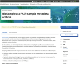 BioSamples: a FAIR sample metadata archive