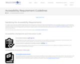 Skills Commons Accessibility Guidelines