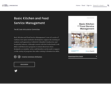 Basic Kitchen and Food Service Management