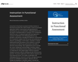 Instruction in Functional Assessment