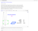 Application of Derivatives