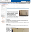 A Simple Motor/Generator Demonstration for Use in Interactive Lecture