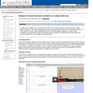 Analysis of Simple Harmonic Oscillator in a Single Video Clip