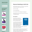 Physical Modeling in MATLAB