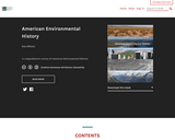 American Environmental History