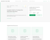 Complete Guide to Creating Text Dependent Questions